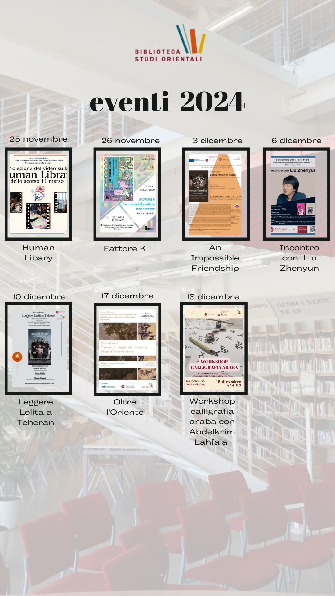 Eventi 2024 novembre-dicembre